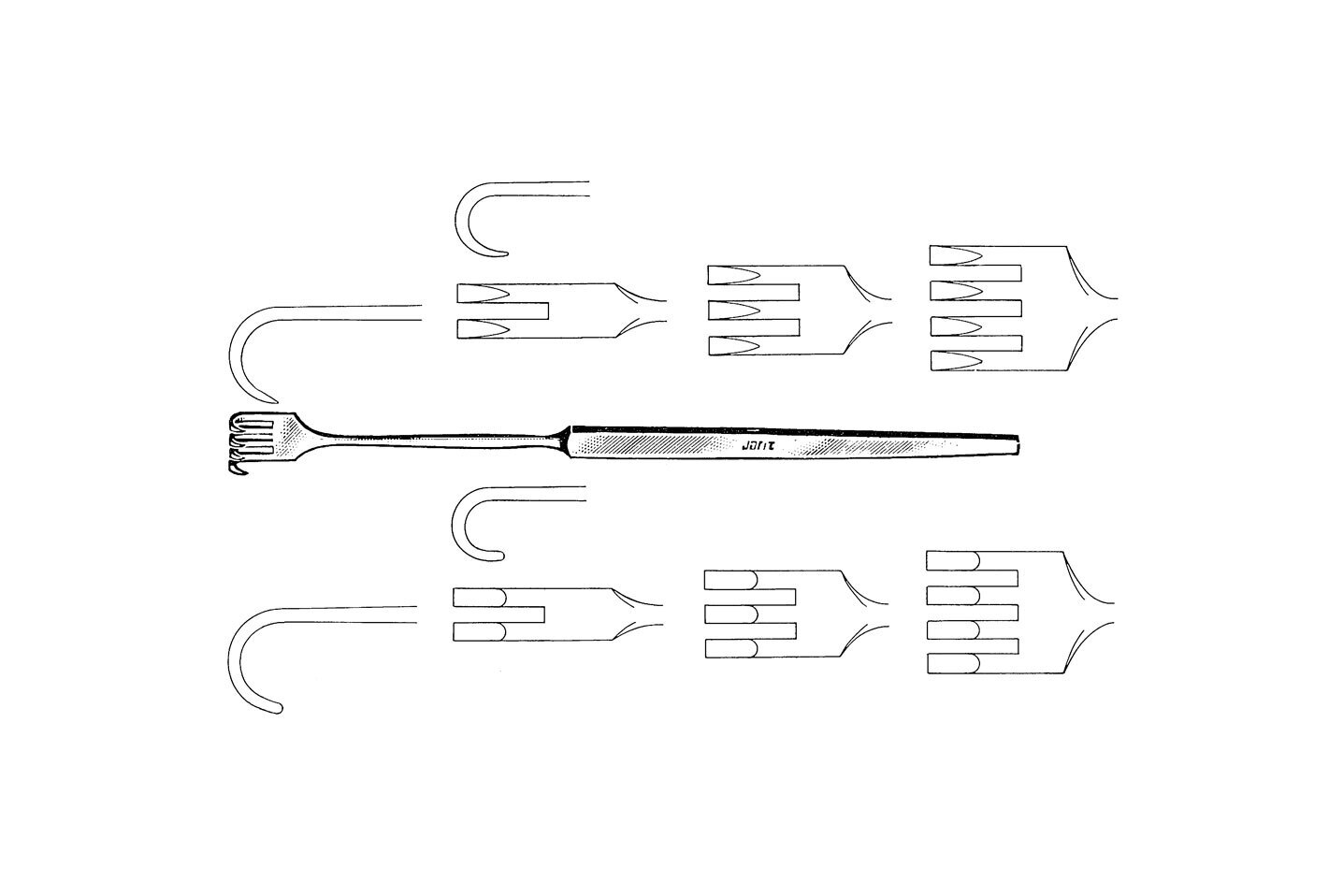 Finger Rake Retractor